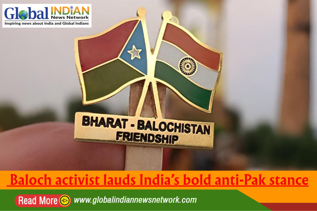 Baloch activist lauds India’s bold anti-Pak stance