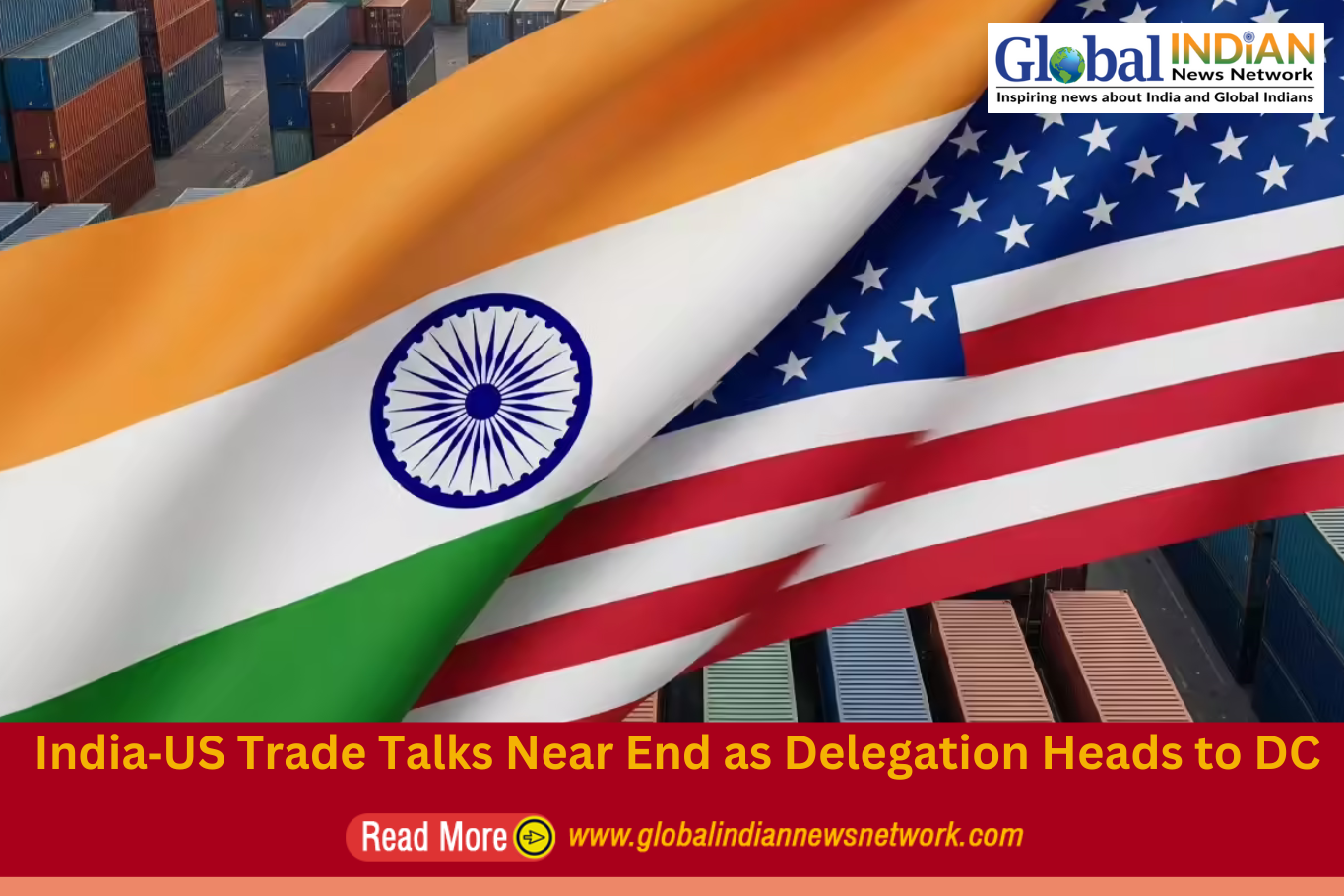  India‑US Trade Talks Near End as Delegation Heads to DC