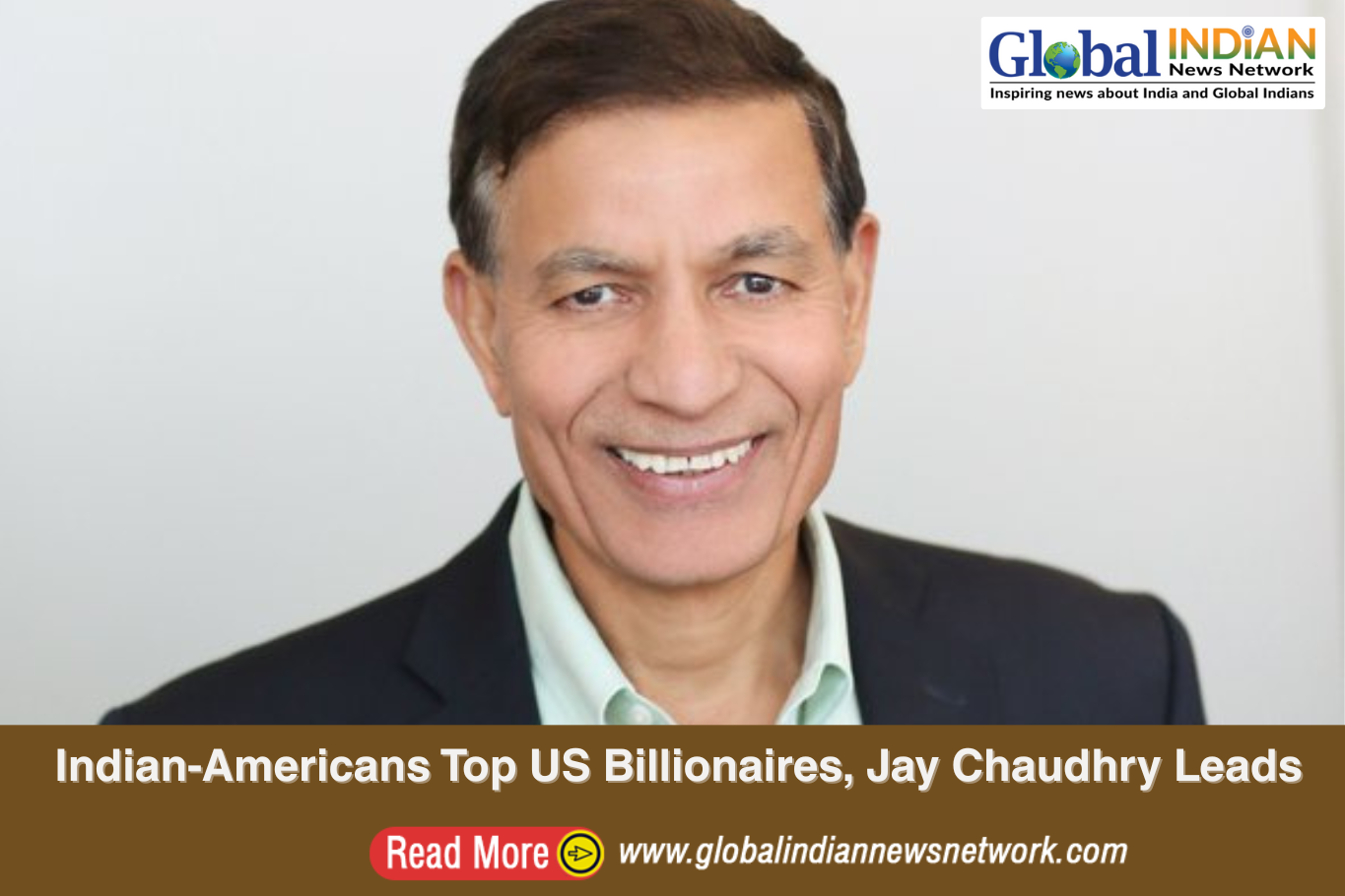 Indian-Americans Top US Billionaires, Jay Chaudhry Leads