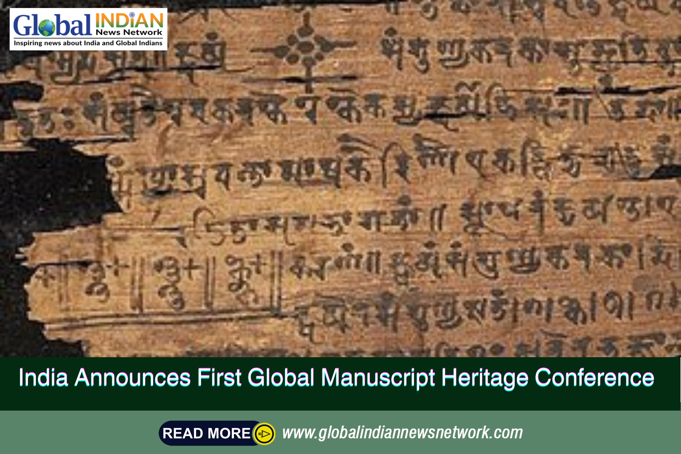 India Announces First Global Manuscript Heritage Conference 