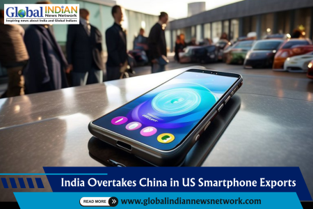 India Overtakes China in US Smartphone Exports