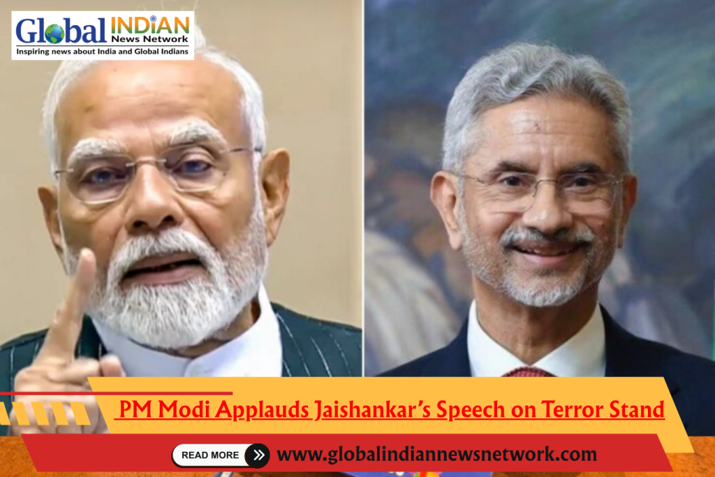 PM Modi Applauds Jaishankar’s Speech on Terror Stand