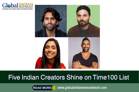 Five Indian Creators Shine on Time100 List