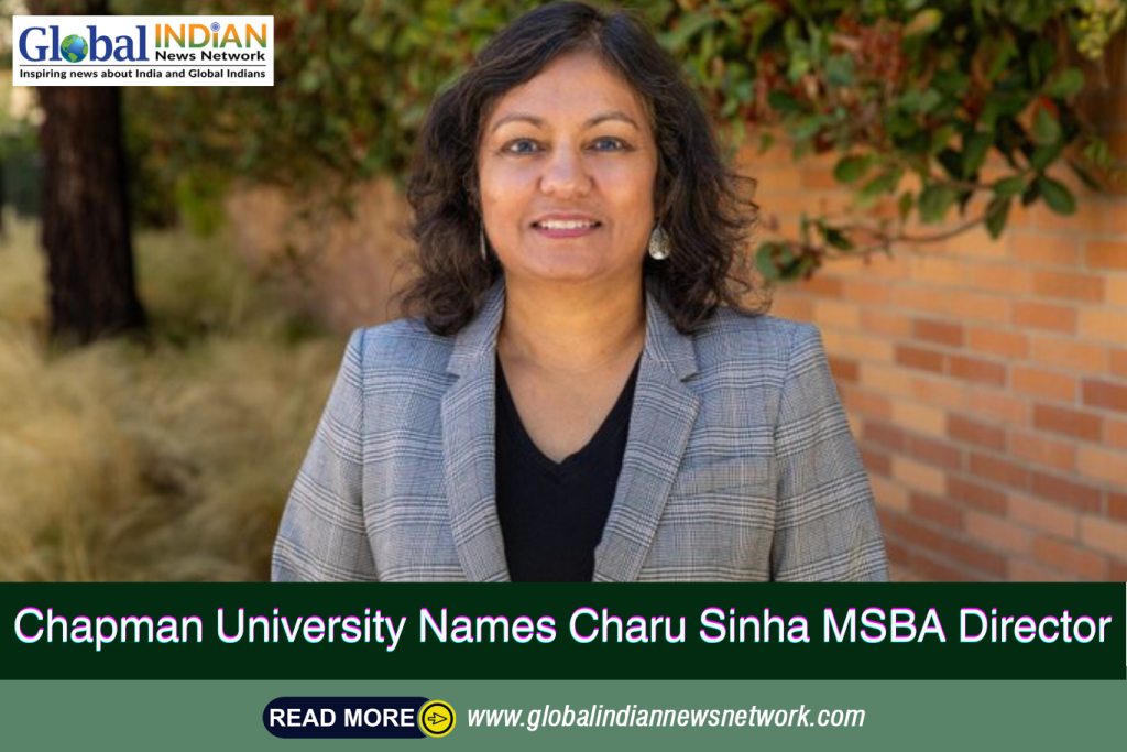 Chapman University Names Charu Sinha MSBA Director