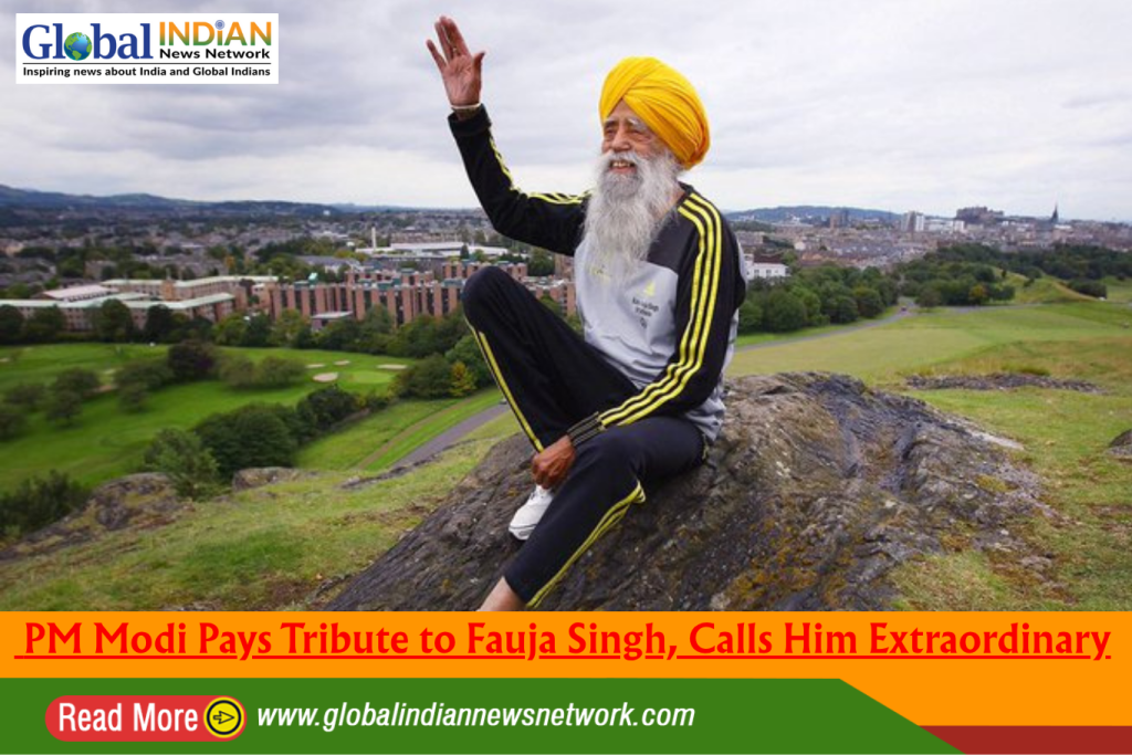 PM Modi Pays Tribute to Fauja Singh, Calls Him Extraordinary PM Modi Pays Tribute to Fauja Singh, Calls Him Extraordinary