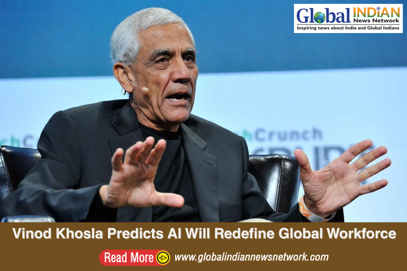  Vinod Khosla Predicts AI Will Redefine Global Workforce
