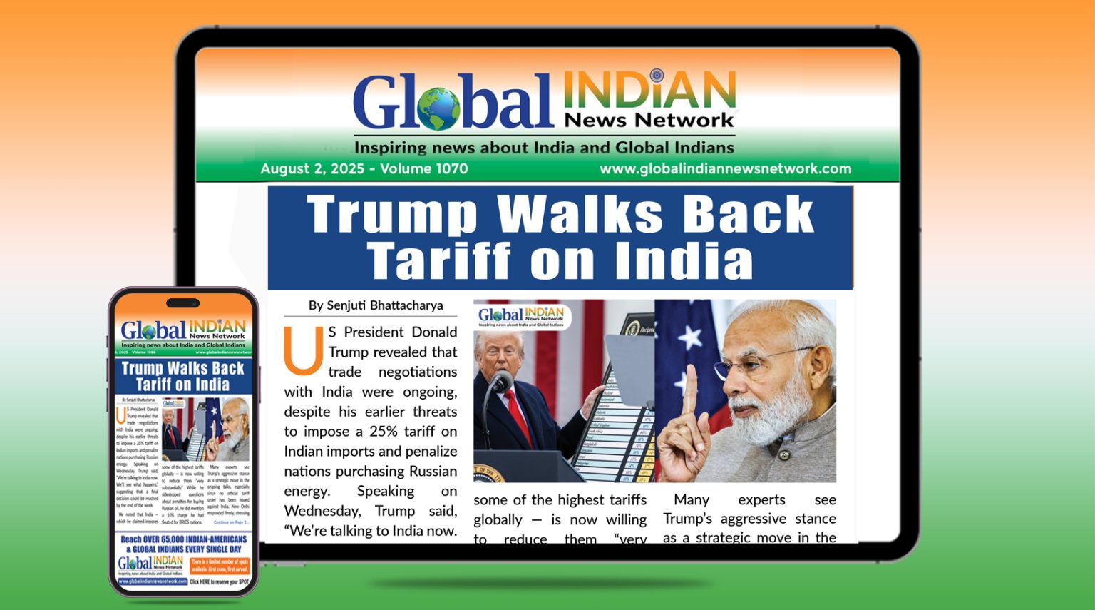 Trump Walks Back Tariff on India & Weekly Summary of Global Indians