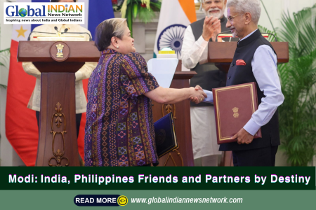 Modi: India, Philippines Friends and Partners by Destiny