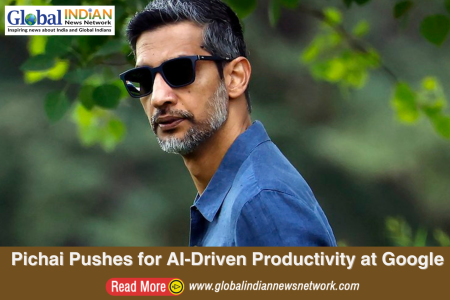 Pichai Pushes for AI-Driven Productivity at Google