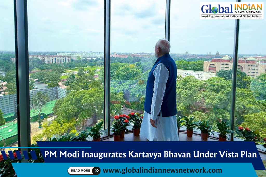 PM Modi Inaugurates Kartavya Bhavan Under Vista Plan