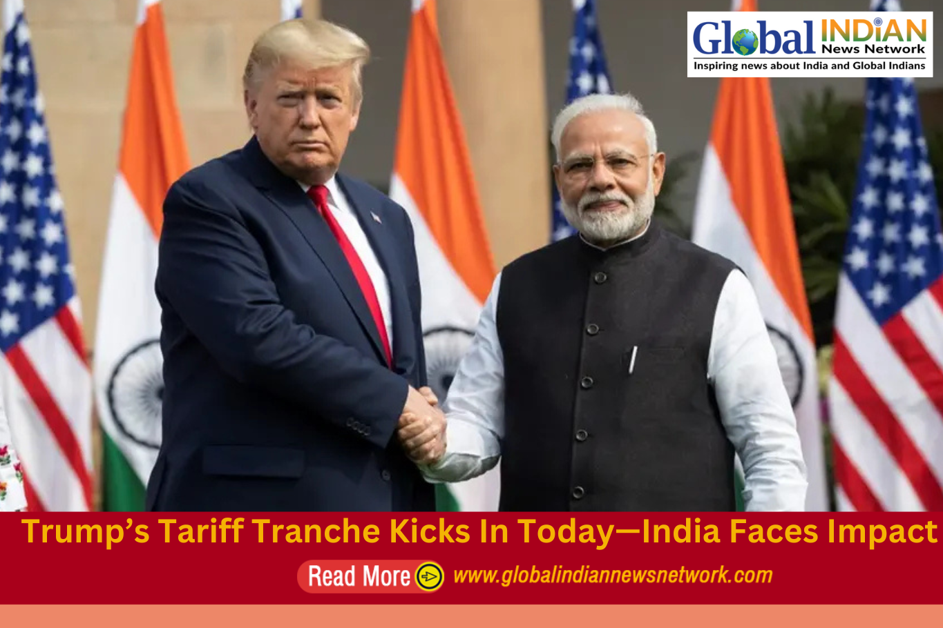  Trump’s Tariff Tranche Kicks In Today—India Faces Impact
