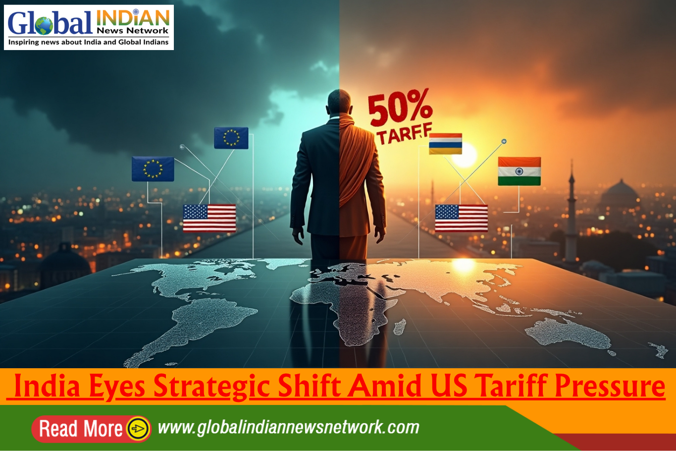  India Eyes Strategic Shift Amid US Tariff Pressure