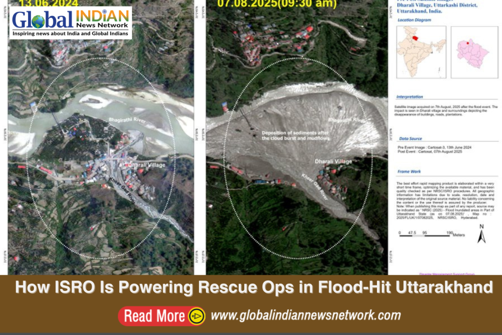 How ISRO Is Powering Rescue Ops in Flood-Hit Uttarakhand