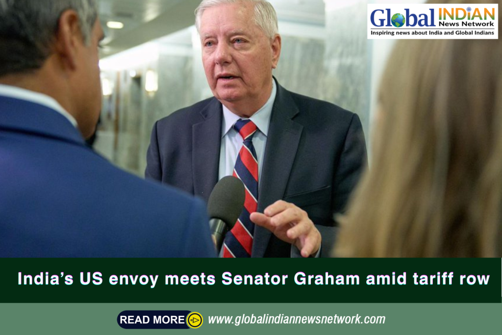India’s US envoy meets Senator Graham amid tariff row