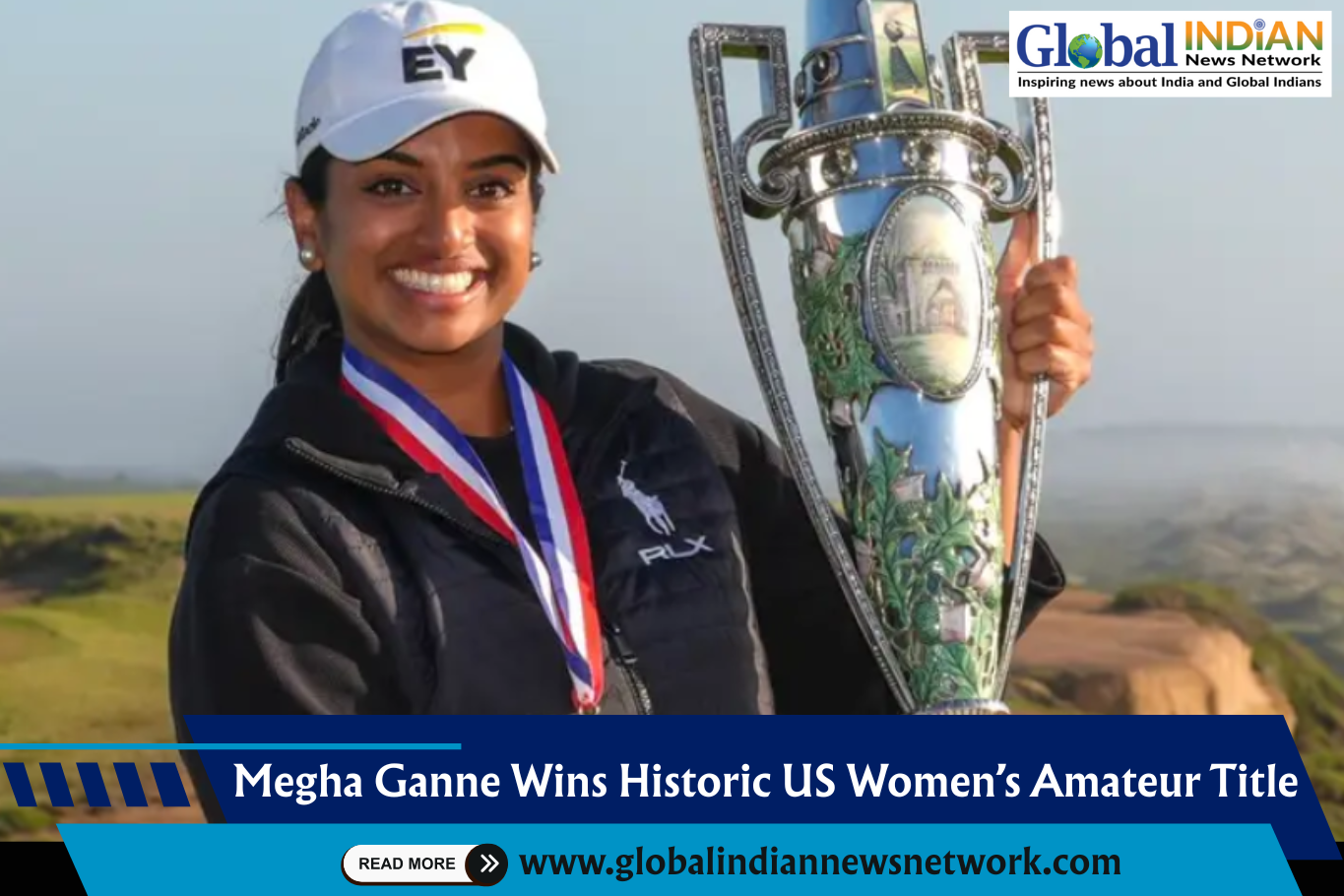  Megha Ganne Wins Historic US Women’s Amateur Title
