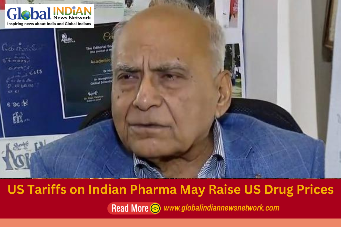 US Tariffs on Indian Pharma May Raise US Drug Prices
