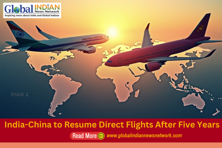 India-China to Resume Direct Flights After Five Years
