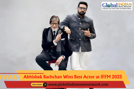 Abhishek Bachchan Wins Best Actor at IFFM 2025