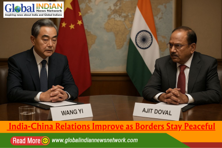 India-China Relations Improve as Borders Stay Peaceful