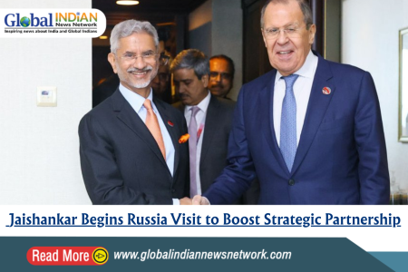 Jaishankar Begins Russia Visit to Boost Strategic Partnership