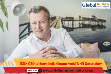 IKEA CEO to Boost India Output Amid Tariff Uncertainty