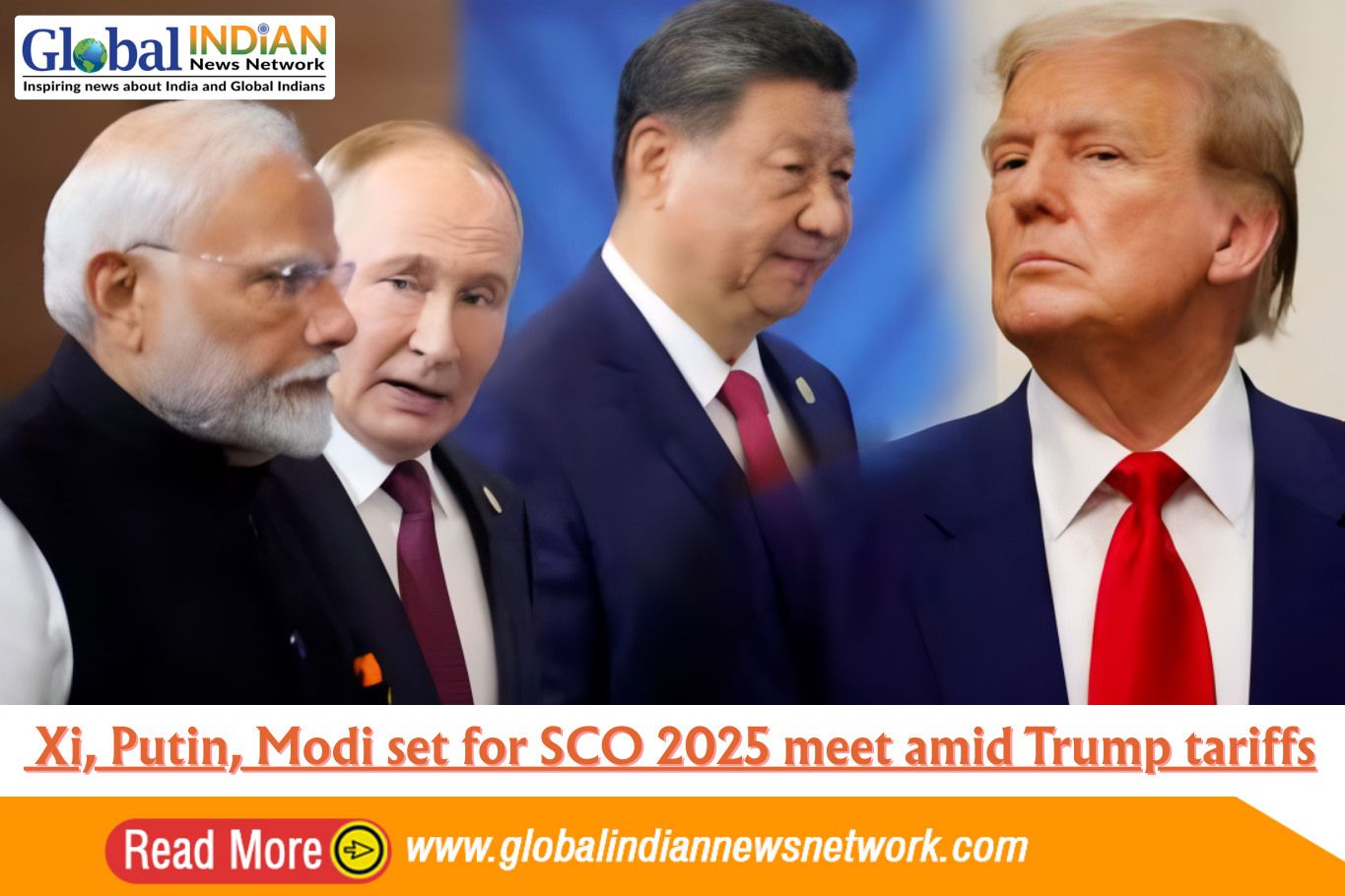  Xi, Putin, Modi set for SCO 2025 meet amid Trump tariffs
