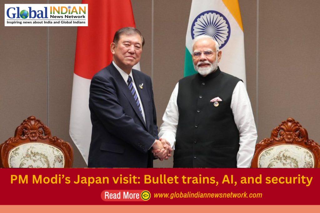 PM Modi’s Japan visit: Bullet trains, AI, and security
