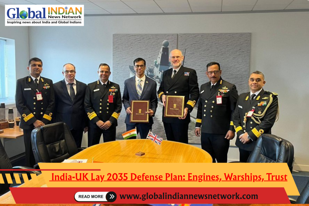 India-UK Lay 2035 Defense Plan: Engines, Warships, Trust