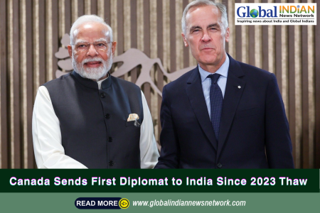 Canada Sends First Diplomat to India Since 2023 Thaw