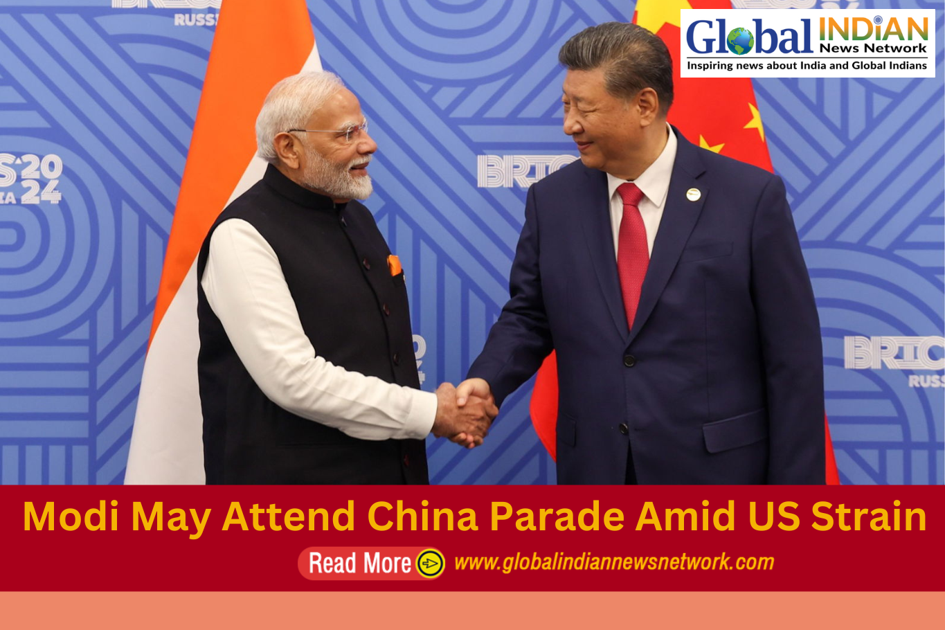  Modi May Attend China Parade Amid US Strain