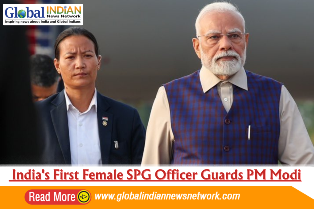 India's First Female SPG Officer Guards PM Modi