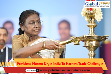 President Murmu Urges India To Harness Trade Challenges