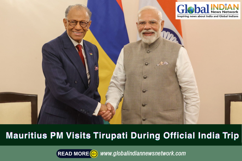 Mauritius PM Visits Tirupati During Official India Trip