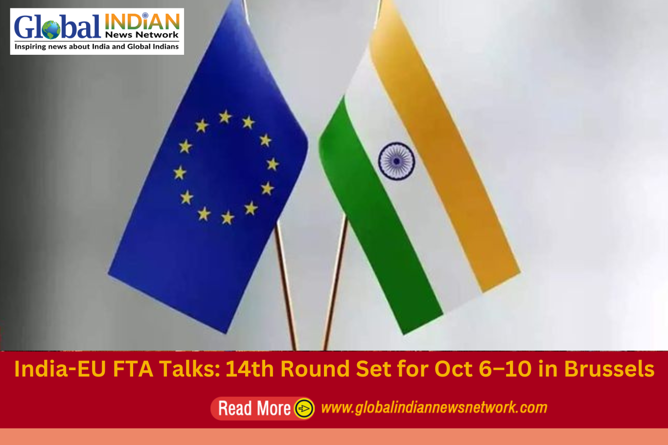  India-EU FTA Talks: 14th Round Set for Oct 6–10 in Brussels