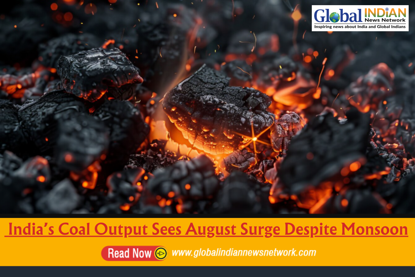  India’s Coal Output Sees August Surge Despite Monsoon