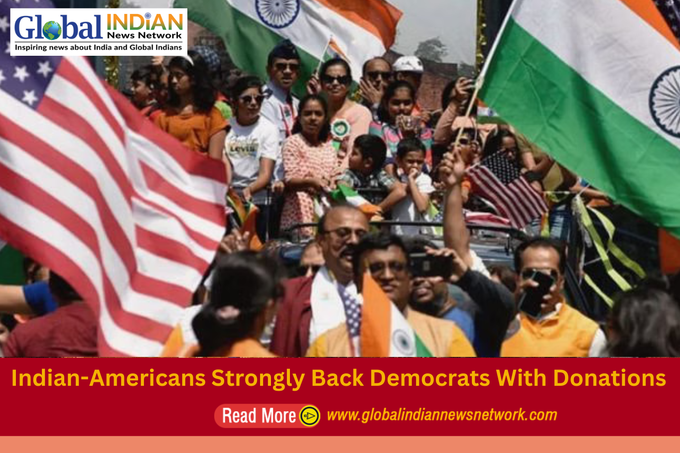  Indian-Americans Strongly Back Democrats With Donations