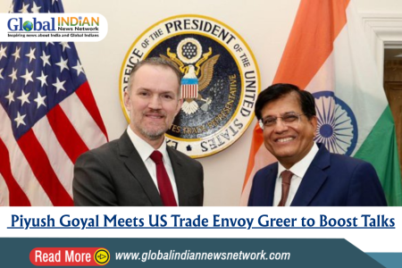 Piyush Goyal Meets US Trade Envoy Greer to Boost Talks