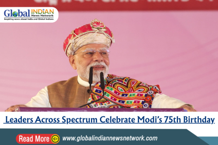 Leaders Across Spectrum Celebrate Modi’s 75th Birthday