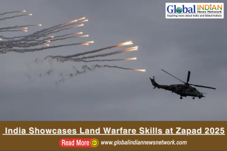 India Showcases Land Warfare Skills at Zapad 2025