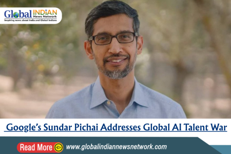 Google’s Sundar Pichai Addresses Global AI Talent War