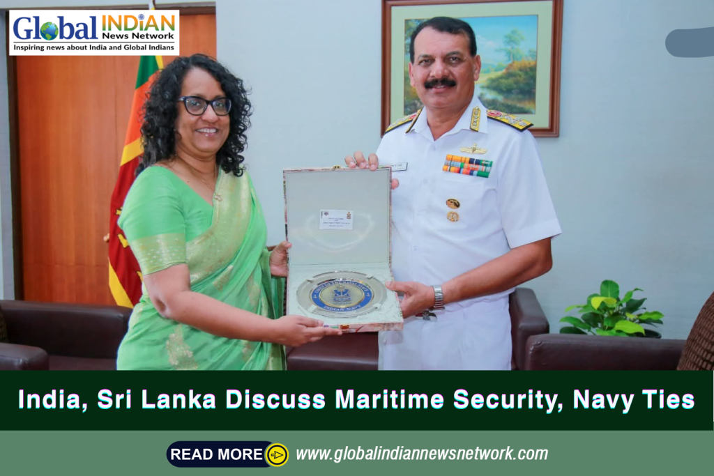 India, Sri Lanka Discuss Maritime Security, Navy Ties