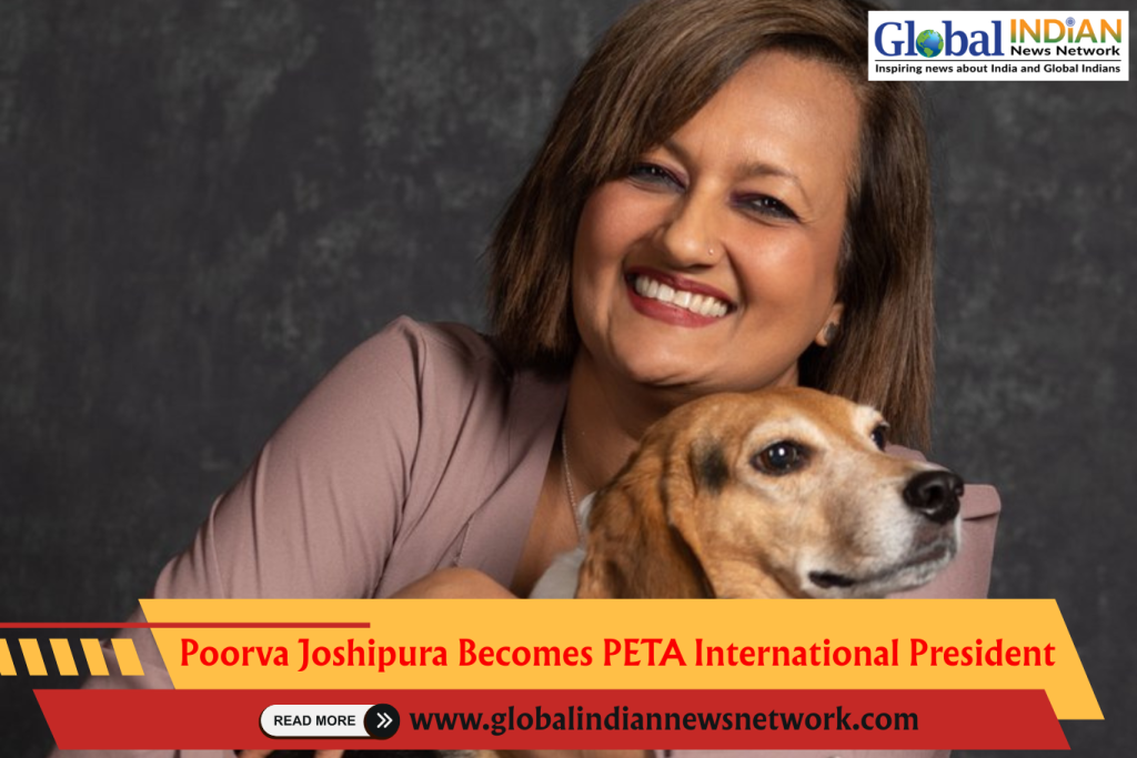 Poorva Joshipura Becomes PETA International President