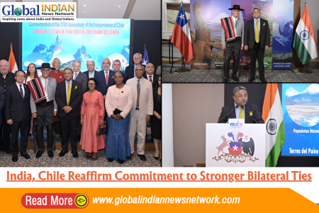 India, Chile Reaffirm Commitment to Stronger Bilateral Ties