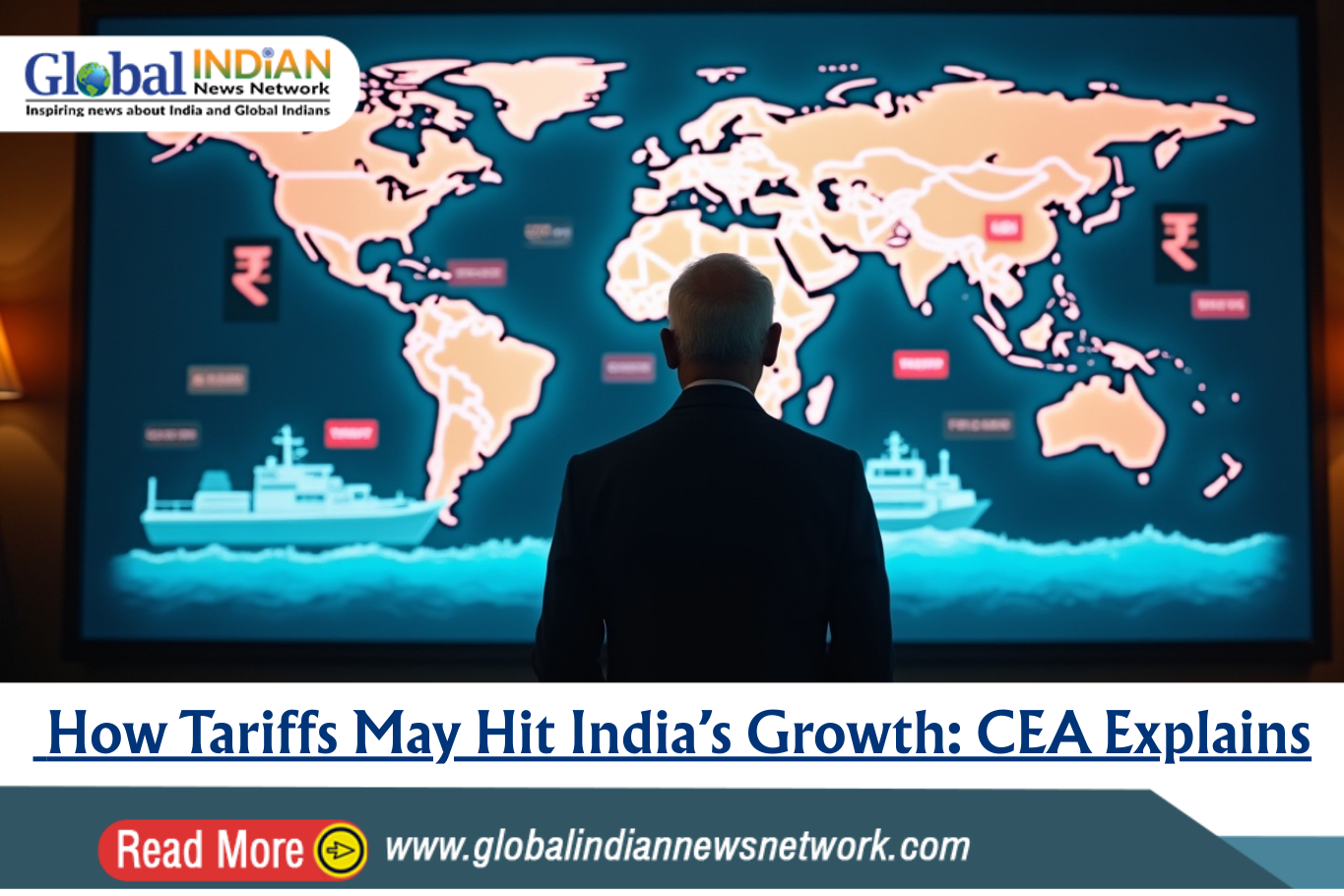  How Tariffs May Hit India’s Growth: CEA Explains
