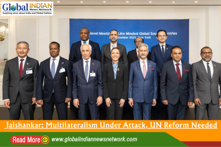 Jaishankar: Multilateralism Under Attack, UN Reform Needed