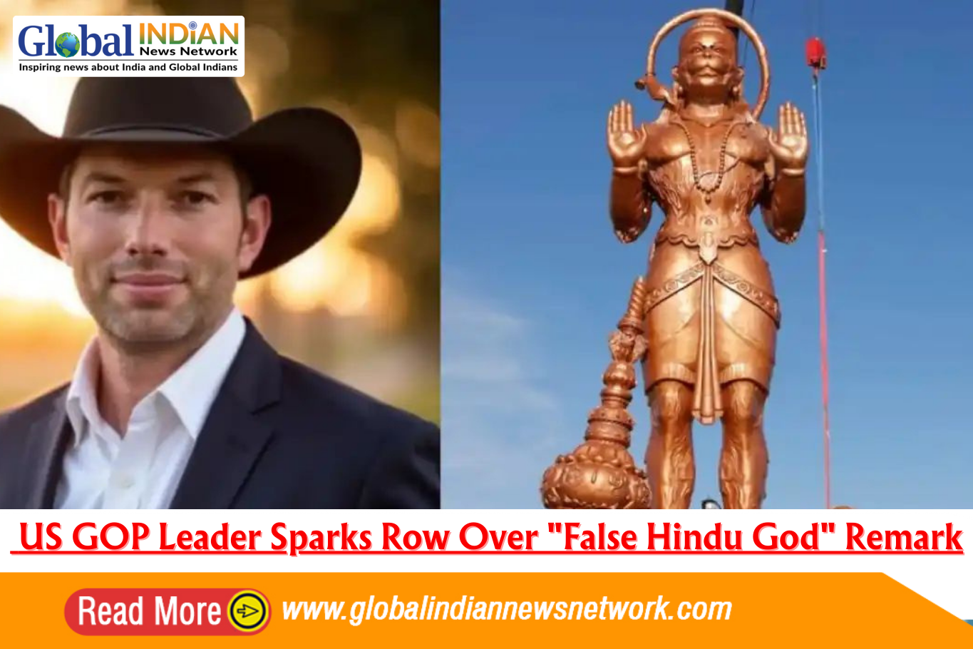  US GOP Leader Sparks Row Over "False Hindu God" Remark