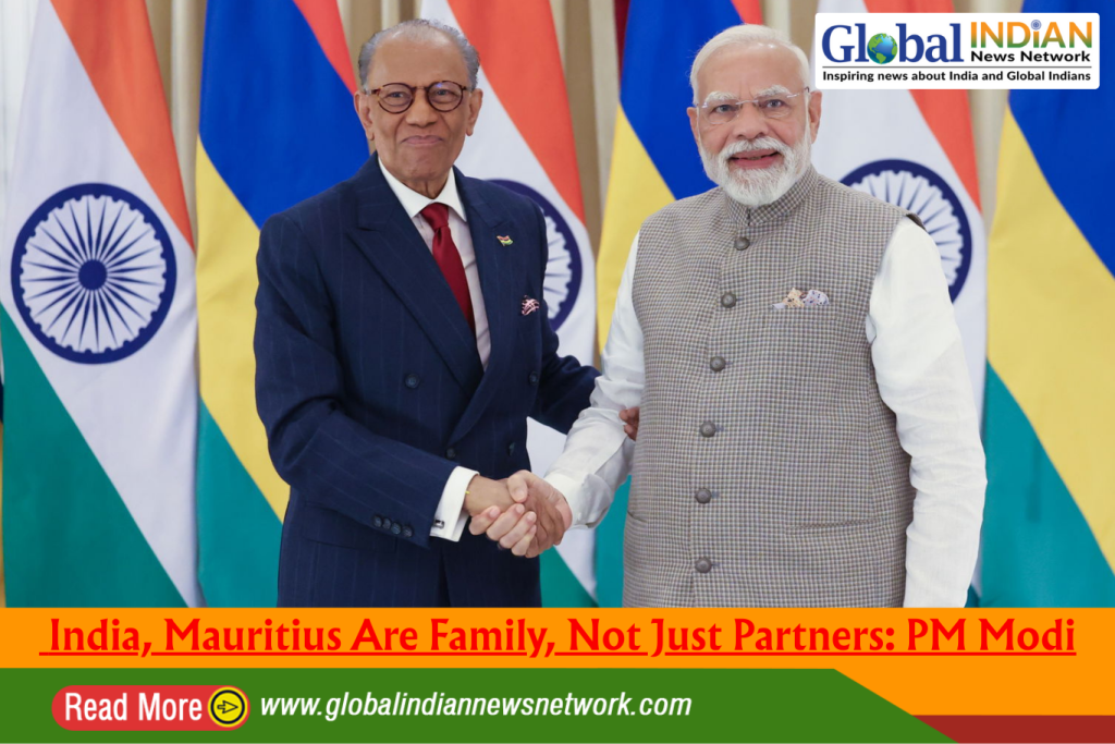 India, Mauritius Are Family, Not Just Partners: PM Modi