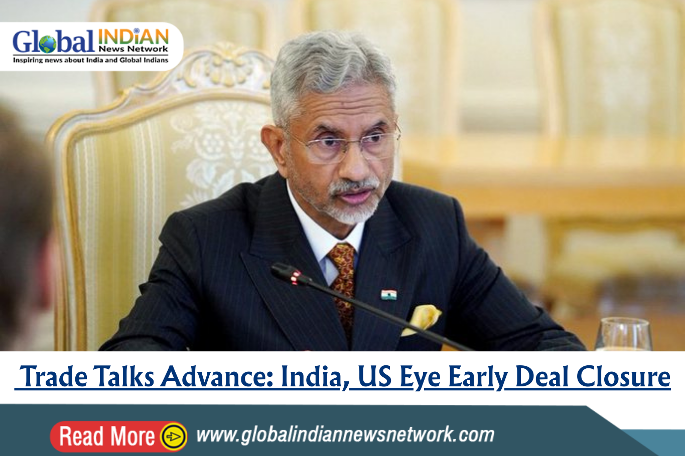 Trade Talks Advance: India, US Eye Early Deal Closure
