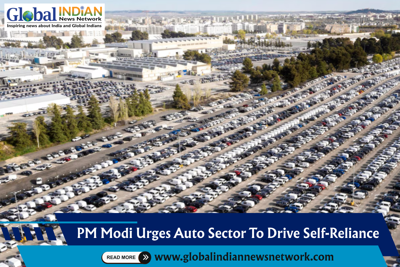  PM Modi Urges Auto Sector To Drive Self-Reliance
