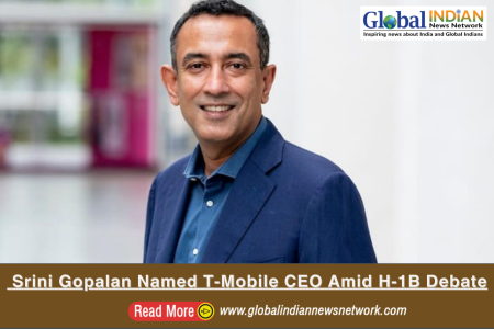 Srini Gopalan Named T-Mobile CEO Amid H-1B Debate